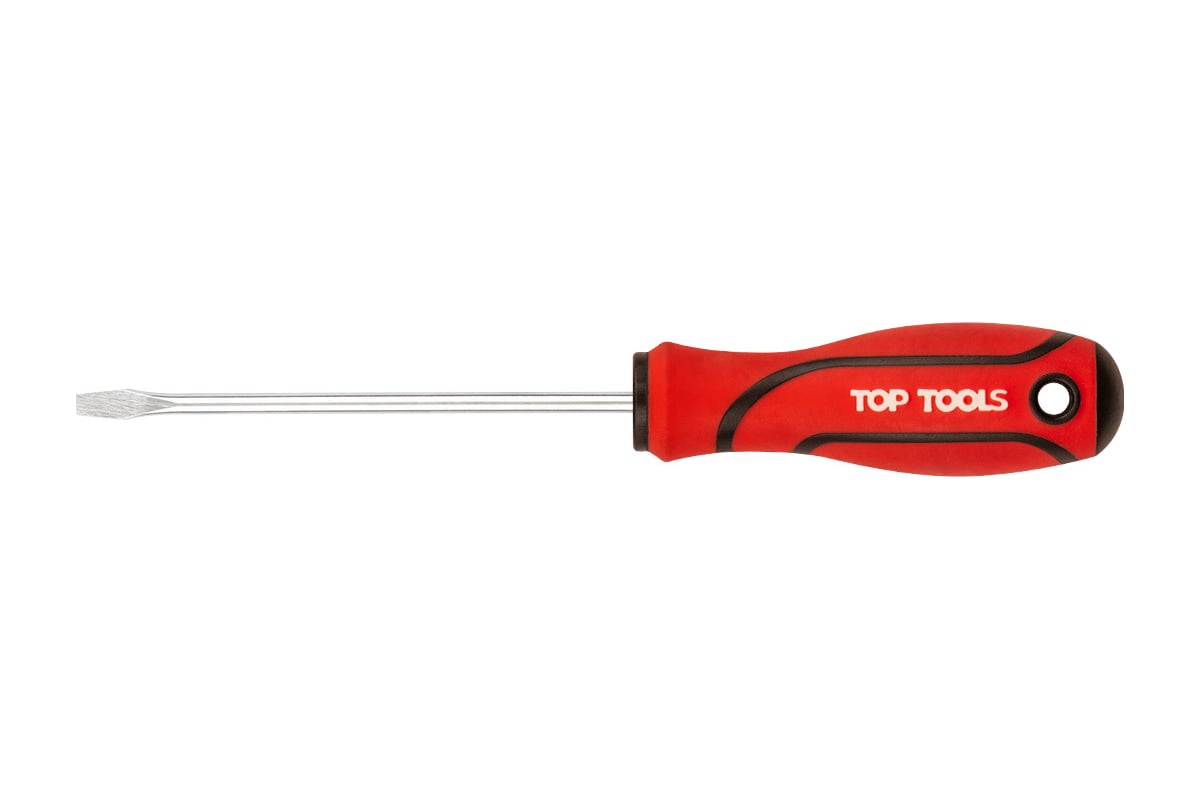 Отвертка Top Tools шлицевая 4 x 100 mm 39D011