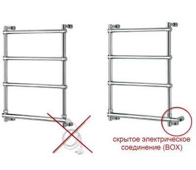 Полотенцесушитель электрический Margaroli Sole 370-542-4 бронза