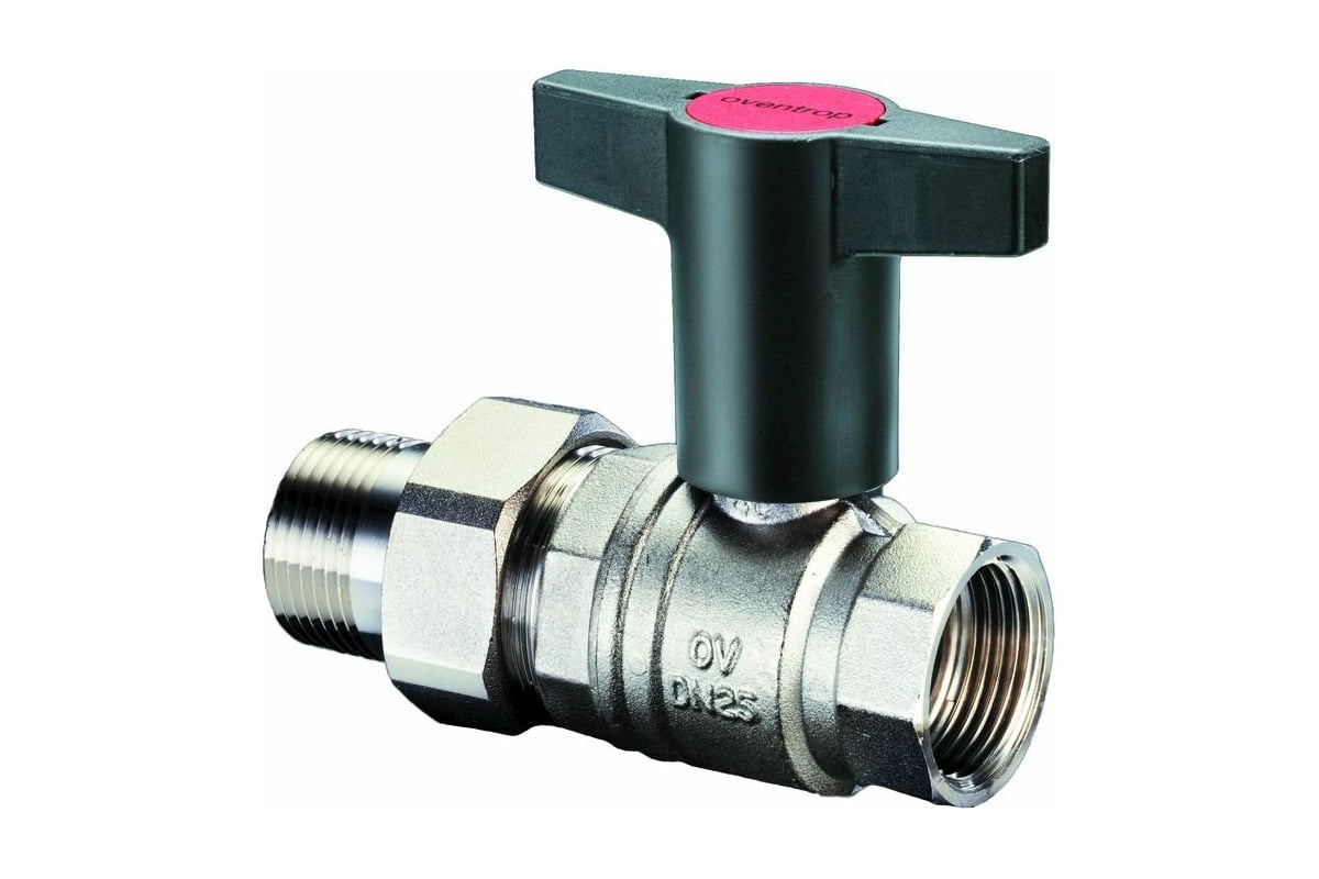 Шаровой кран Oventrop Optibal, полнопроходной, DN-20, 3/4", НВ, PN 1075706