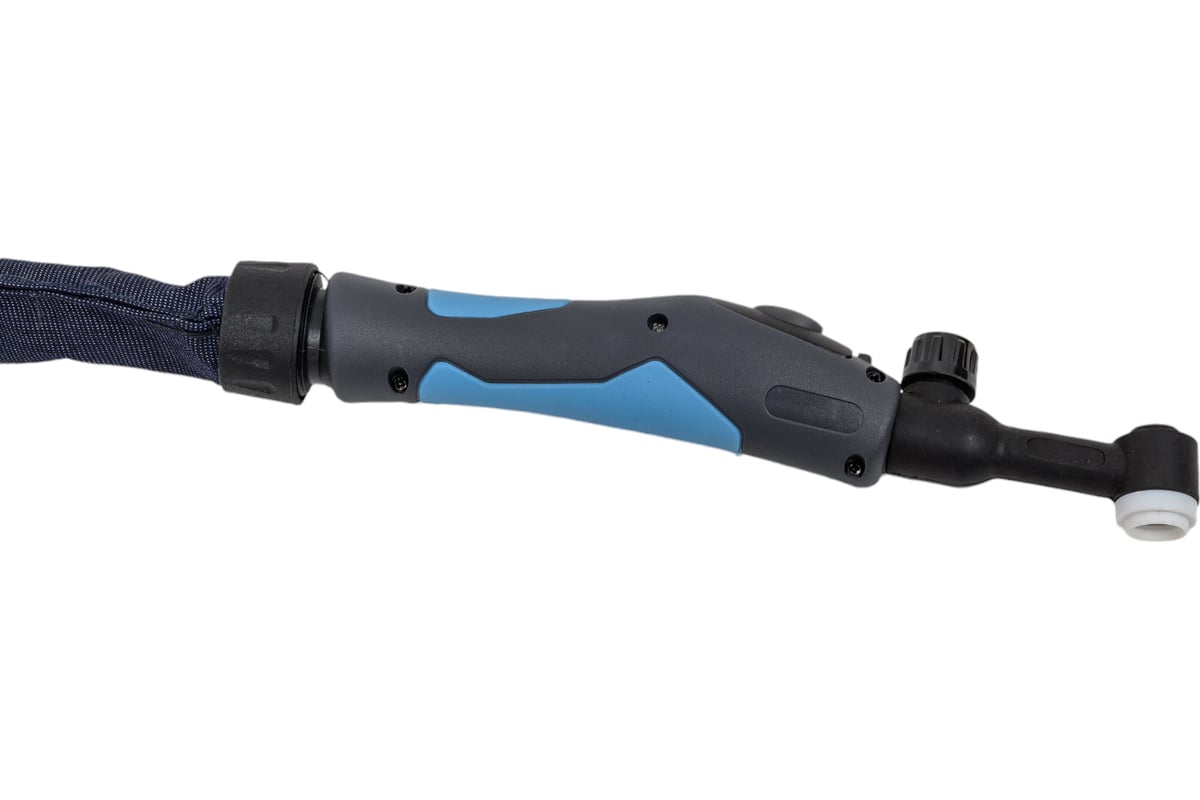 Горелка TIG WP 9 FXV (4 м, M16x1.5, 2 pin, 35-50, воздушное охлаждение, AC80А/DC125A, 0.5-2.4 мм) Энаргит WP9FXV-4-M16-2P-3550
