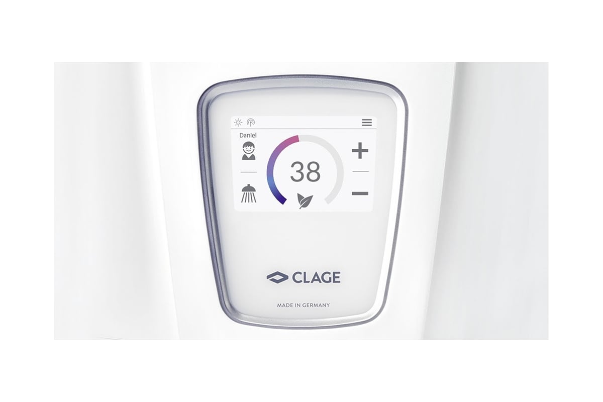 Проточный водонагреватель Clage Comfort DSX Touch NEW 3200-36600