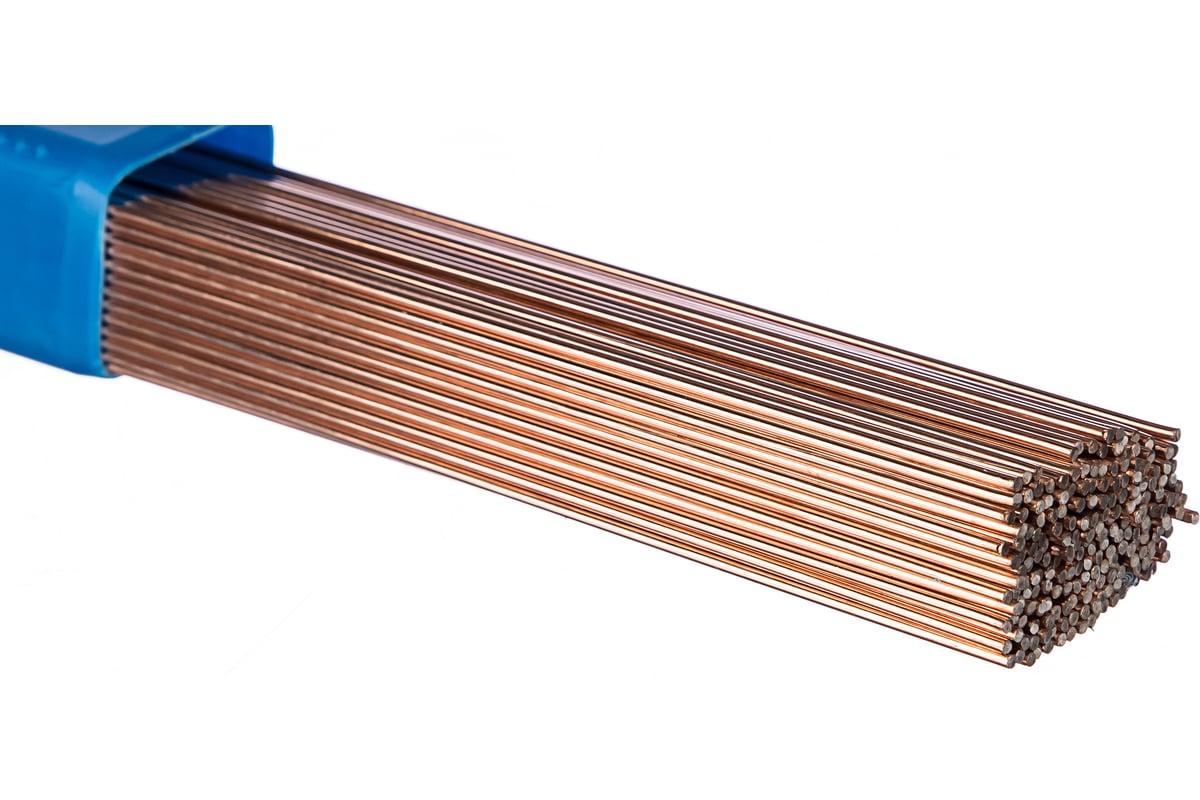 Прутки омедненные TIG ER70S-6/SG2 (5 кг; 2 мм; 1000 мм) Кедр 7390031