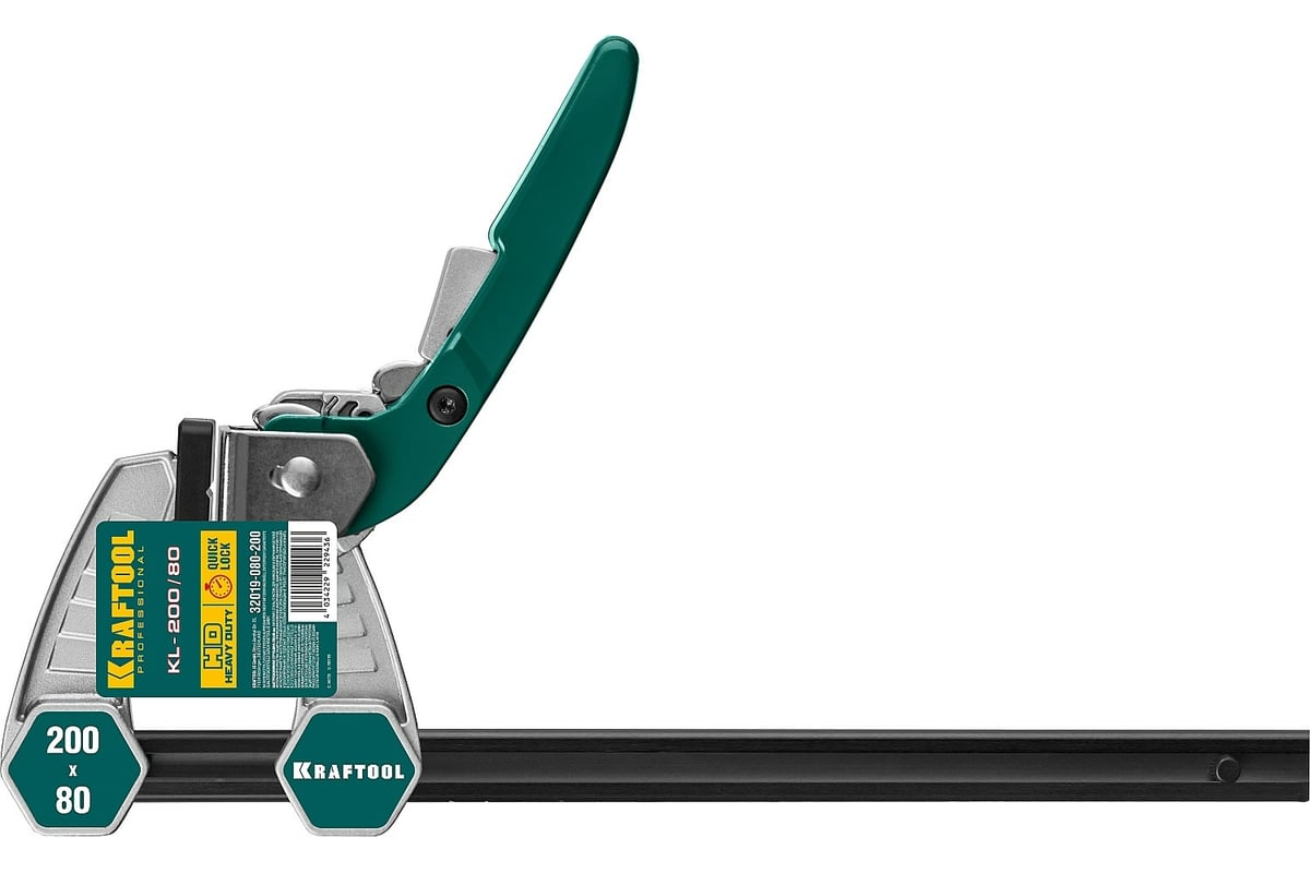 Струбцина F Kraftool KL-200/80 80х200 мм 32019-080-200