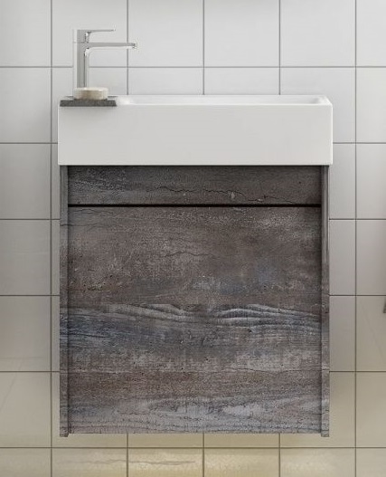 Мебель для ванной Art&Max Family 50 см подвесная, с дверцей, Pino Esotica
