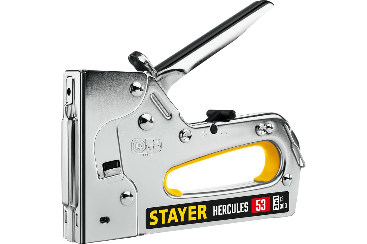 Степлер Stayer Hercules-53 стальной корпус, тип 53, 13, 300 31519