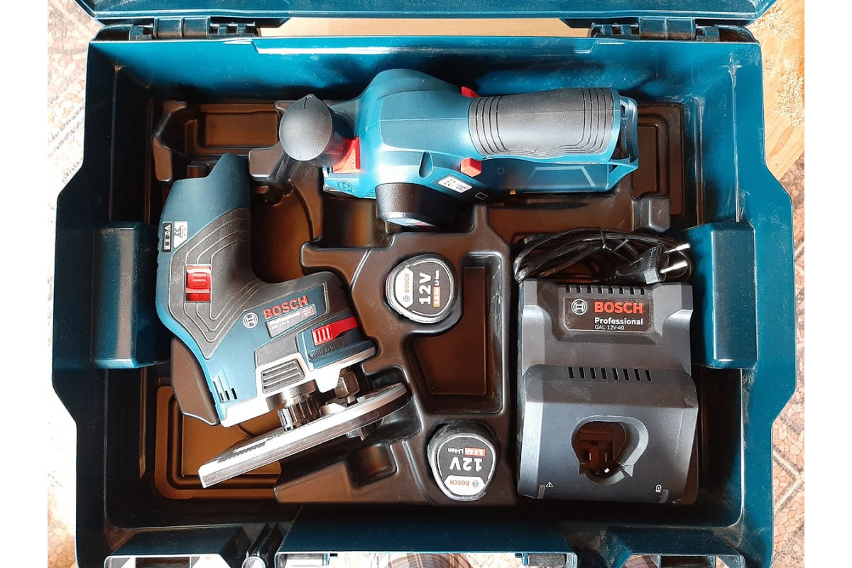 Аккумуляторный рубанок Bosch GHO 12V-20 Solo 0.601.5A7.000