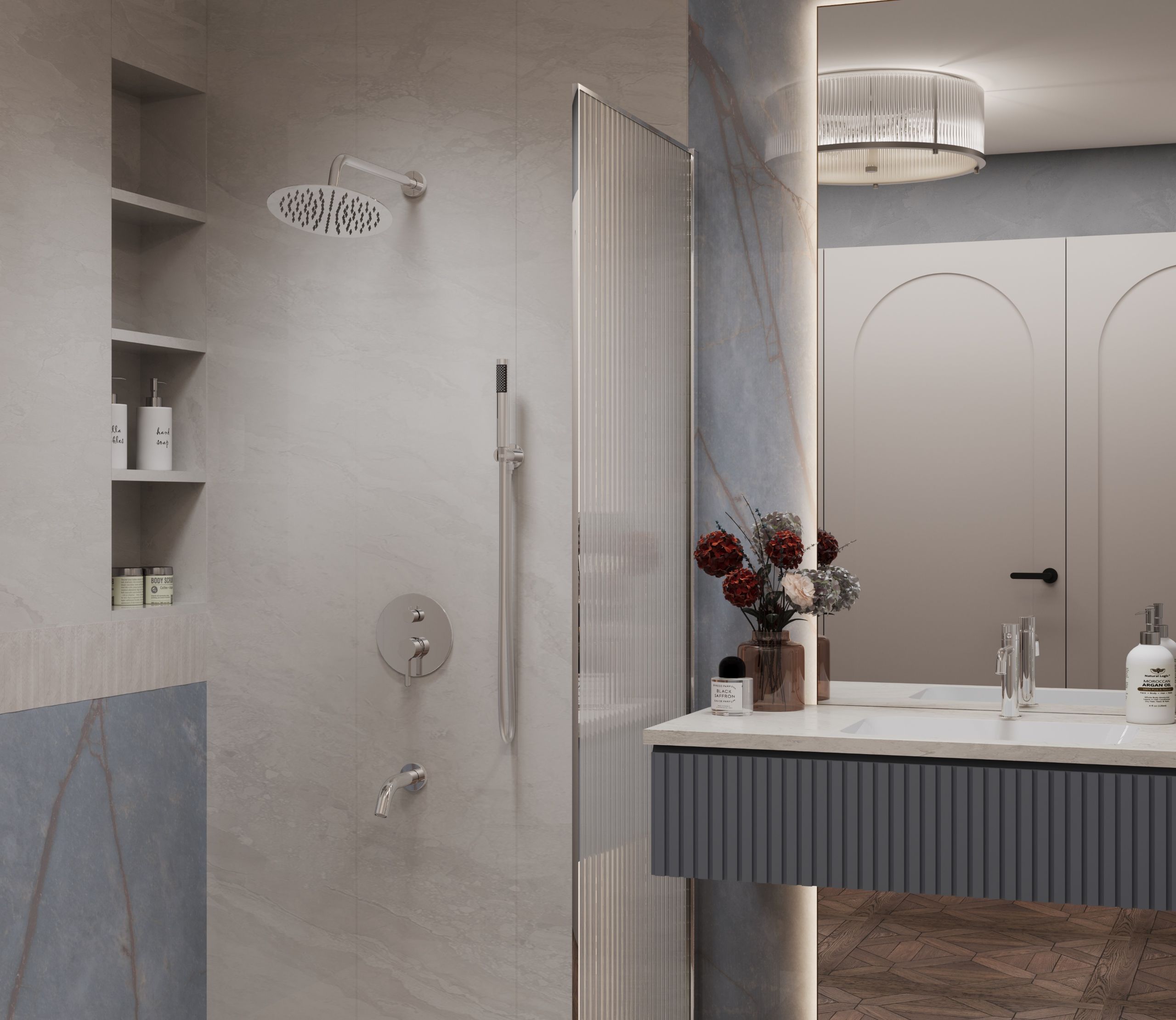 Душевой набор Vincea Villa VSFW-1VL3CH трехрежимный, хром Душевой набор Vincea Villa VSFW-1VL3CH трехрежимный, хром