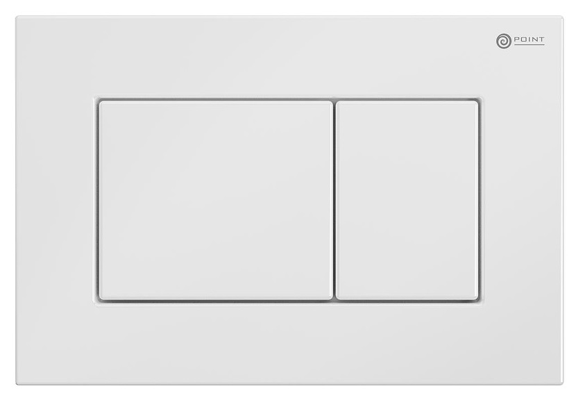 Кнопка смыва Point Ника PN44081W белый