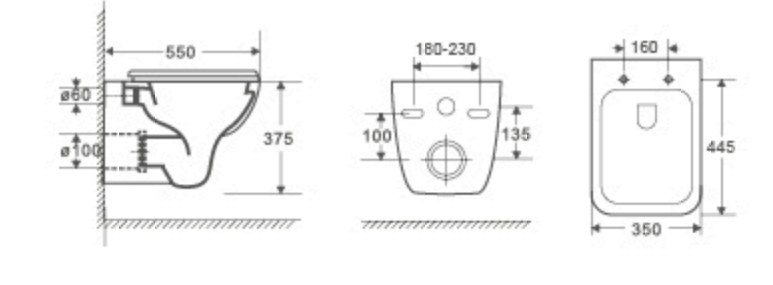 Комплект Weltwasser 10000006969 унитаз Kehlbach 004 GL-WT + инсталляция Marberg 507 + кнопка Mar 507 SE