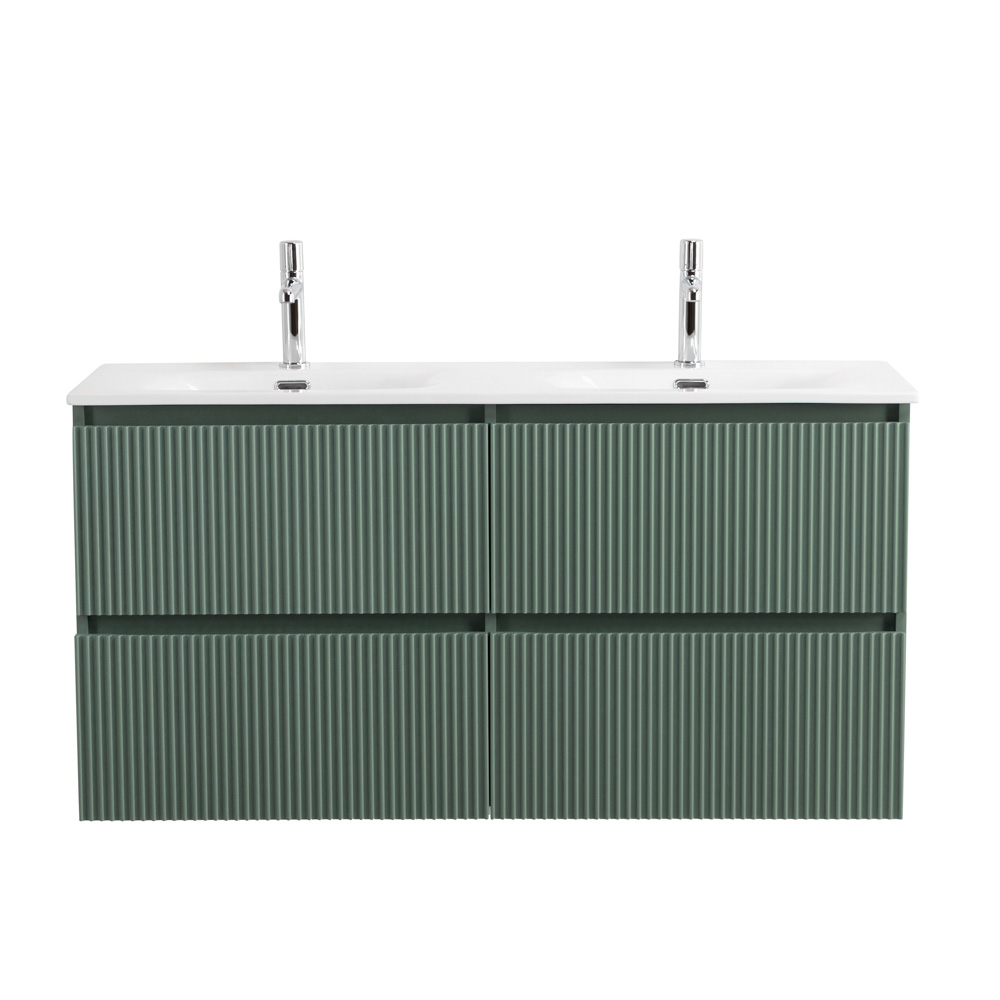 Тумба с раковиной BelBagno Uno 120 см, 4 ящика, Еловый матовый