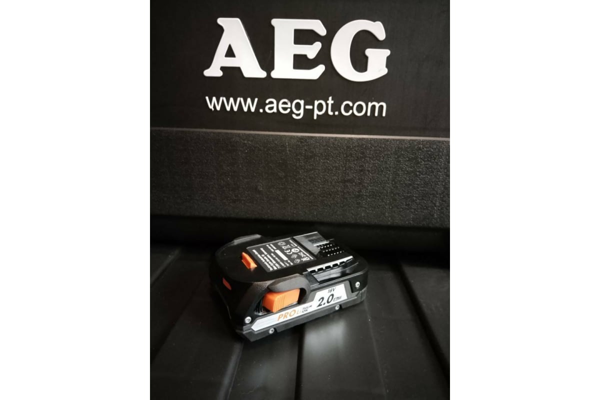 Аккумулятор L1820S (18 В; 2 A*ч; Li-ion) AEG 4935472275