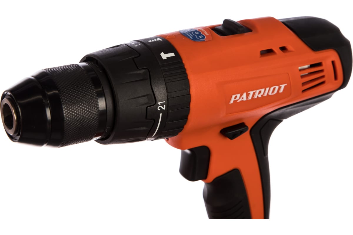 Аккумуляторная дрель-шуруповерт Patriot BR 180Li-h 180301460