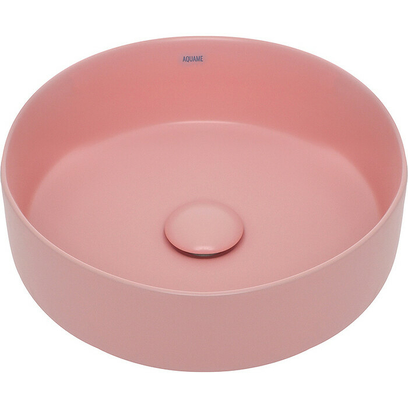 Раковина AQUAme AQM5012MP 35.5 см розовый матовый