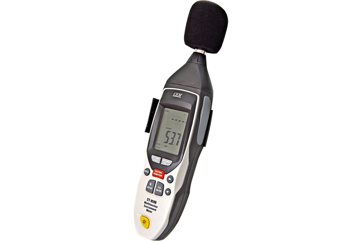 Многофункциональный цифровой измеритель окружающей среды CEM DT-859B 875177