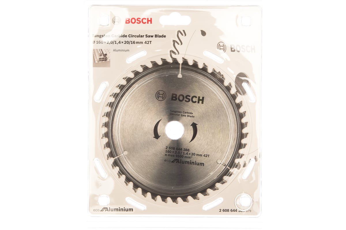 Пильный диск ECO AL (160x20 мм; 42T) Bosch 2608644388