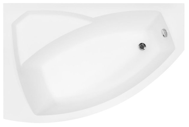 Акриловая ванна Besco Rima 150x95 см L
