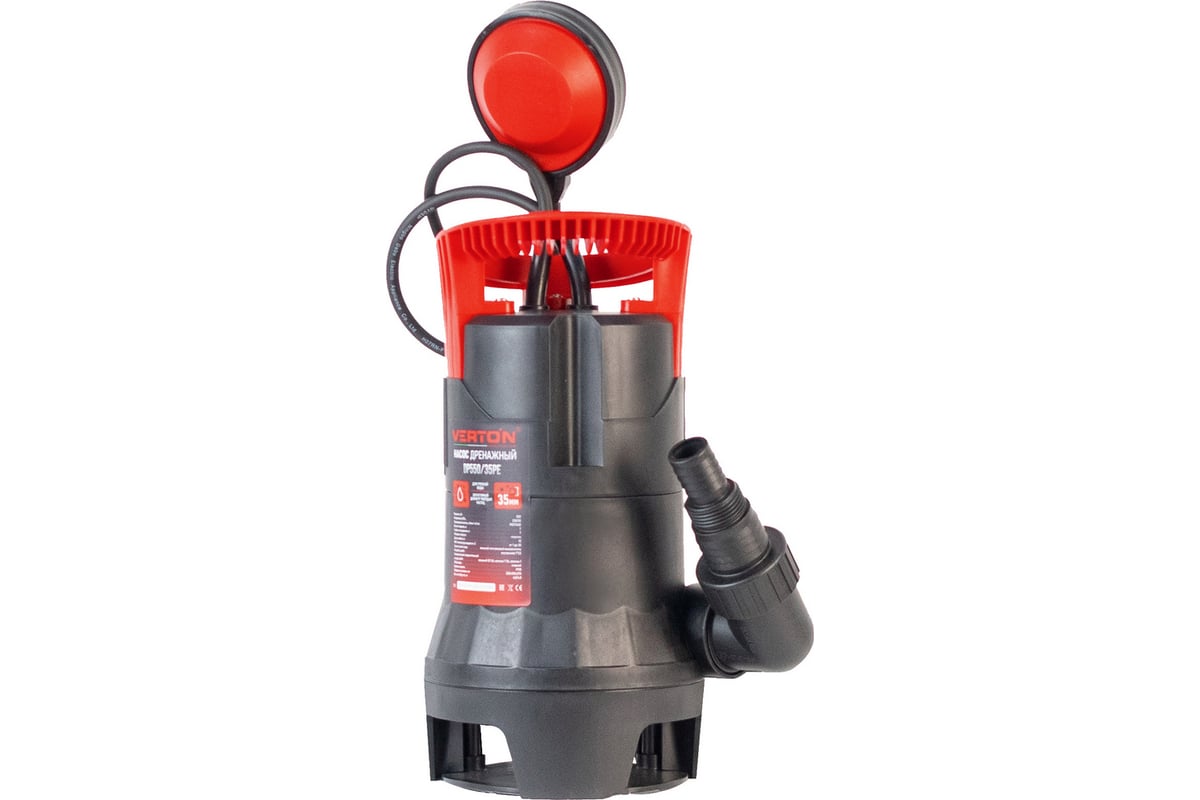 Дренажный насос для грязной воды Verton AQUA DP550/35PE 01.14140.14158
