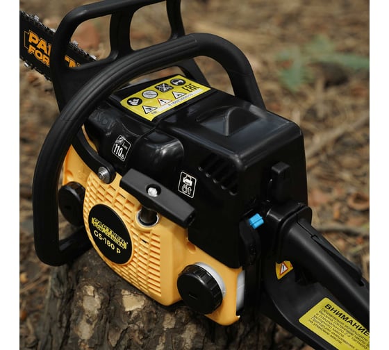 Бензопила Partner For Garden GS-180 / GS-180 P (бензиновая 1.5 л.с, мощность 2 кВт, объем двигателя 49,3 см3 , длина шины 16" - 40 см) ШК 5581