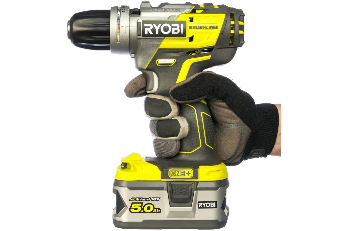 Бесщеточная ударная дрель-шуруповерт Ryobi ONE+ R18PDBL-252S 5133003614
