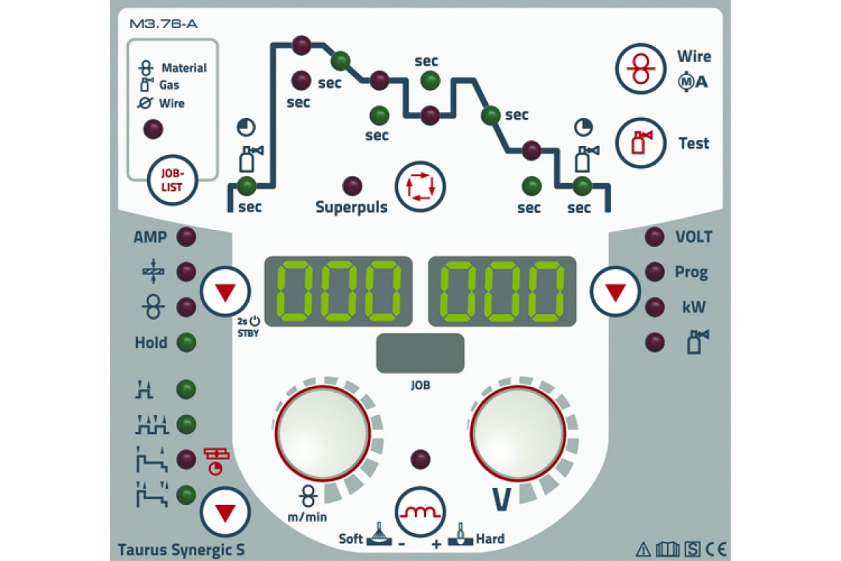 Полуавтомат с плавной регулировкой EWM TAURUS 551 SYNERGIC S MM FDW 090-005348-00502