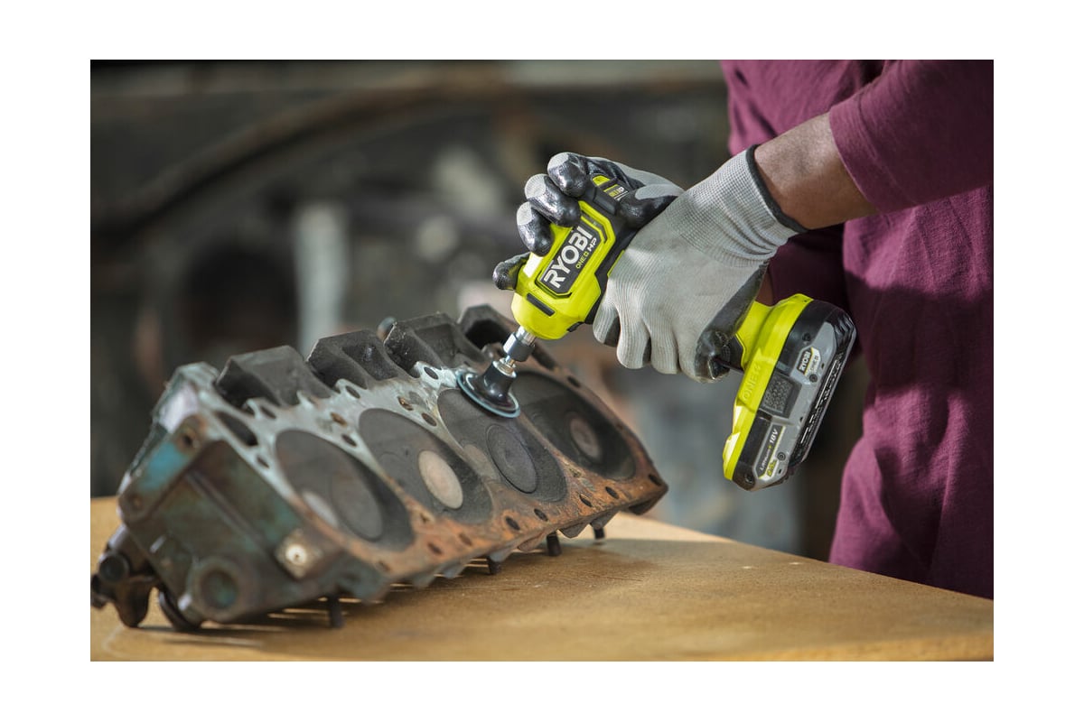 Бесщеточная прямошлифмашина Ryobi ONE+ HP RDG18C-0 5133005139