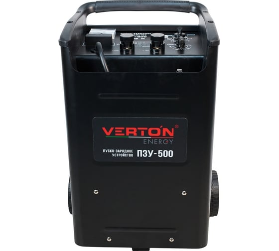 Пуско-зарядное устройство Verton Energy ПЗУ- 500 12/24 В, 50-800 Ач 01.5985.5996