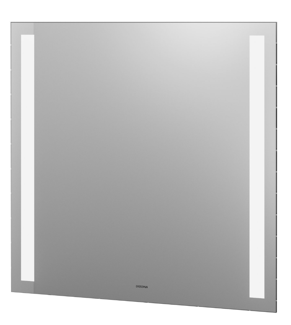 Зеркало Grossman Norma 90x80 см, с подсветкой