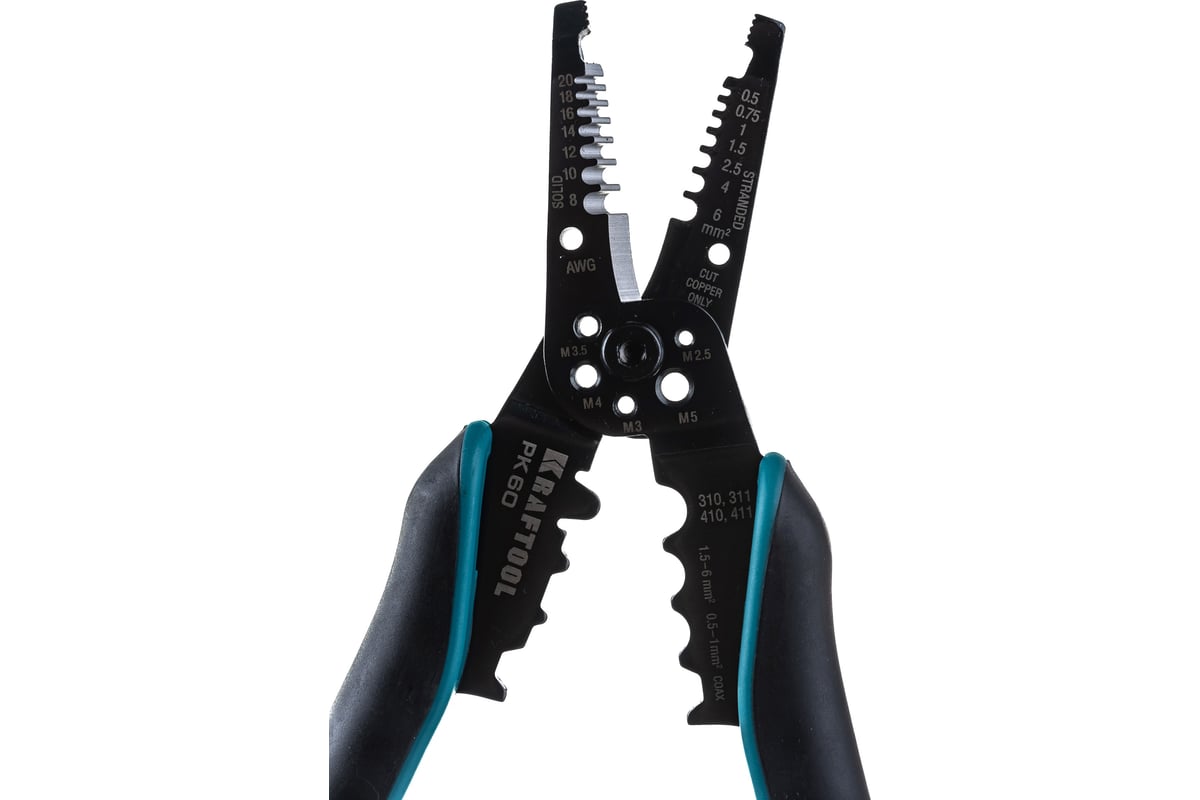 Стриппер Kraftool PK-60 многофункциональный, 0.5 - 6 кв.мм 22658