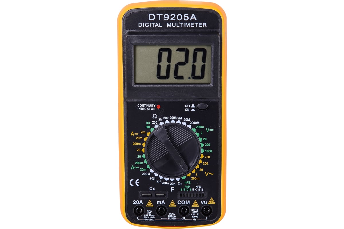 Мультиметр Ресанта ТЕК DT 9205A 61/10/506