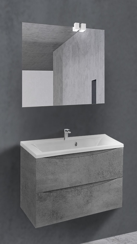 Мебель для ванной Vincea Mia 65 см (под раковину VCB-3M650W) Beton