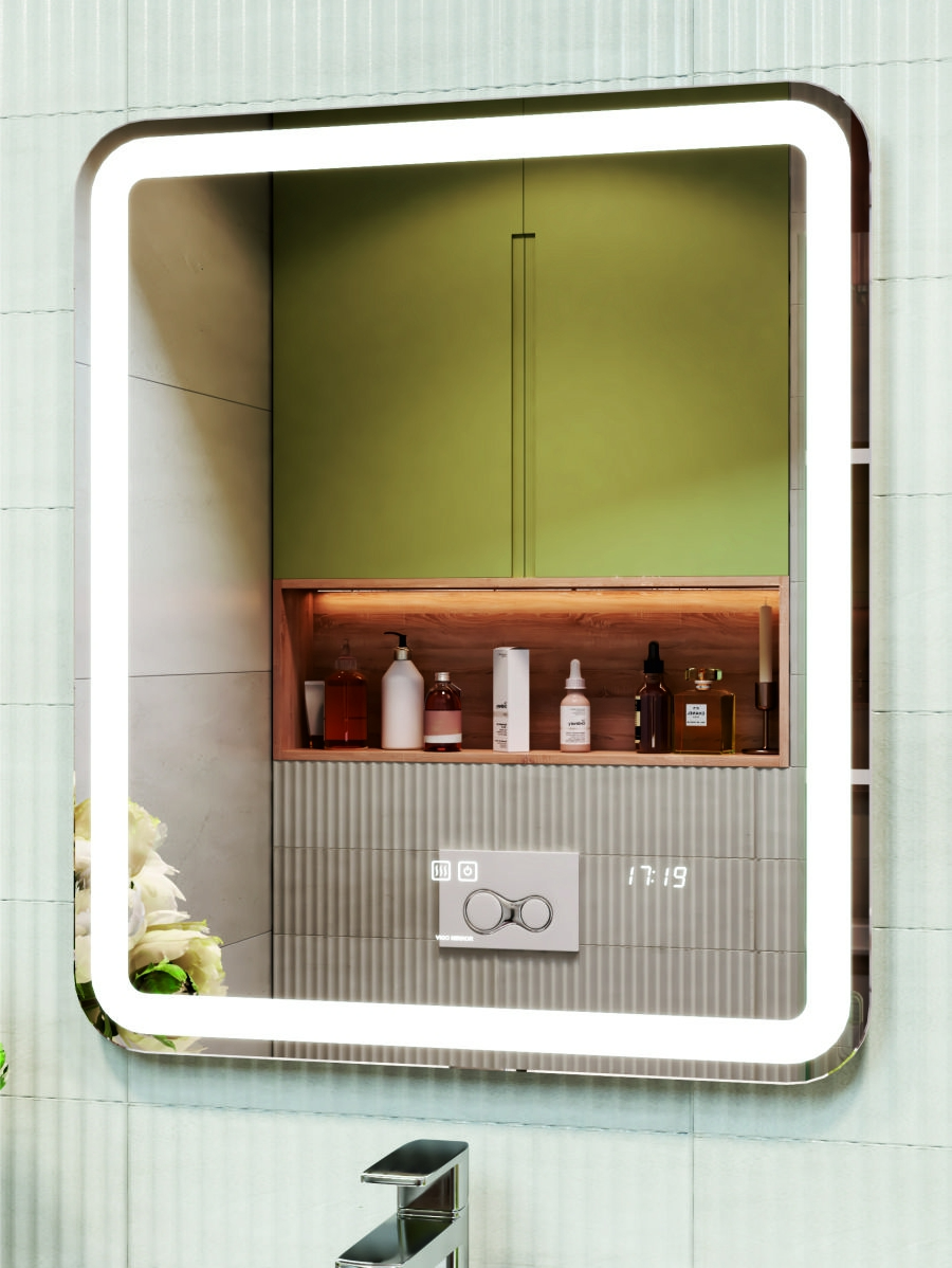 Мебель для ванной Vigo Grani 60 см напольная, 2 ящика, дуб сонома