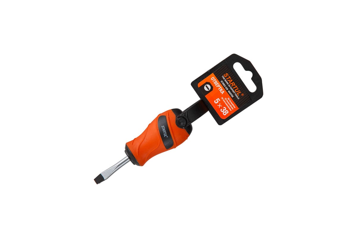 Шлицевая отвертка STARTUL Master SL5 38 мм ST3053-530