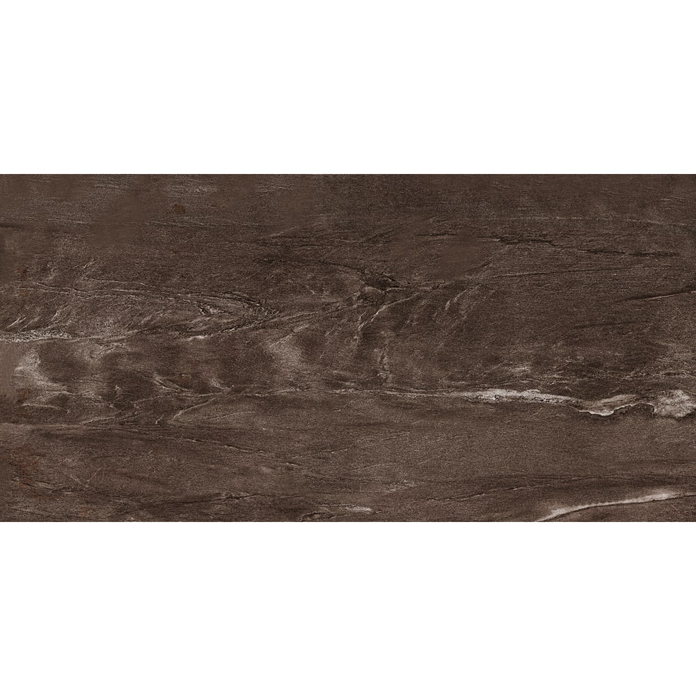 Керамогранит Идальго Альта темно-коричневый структур. 60х120 см, ID9067b049SR