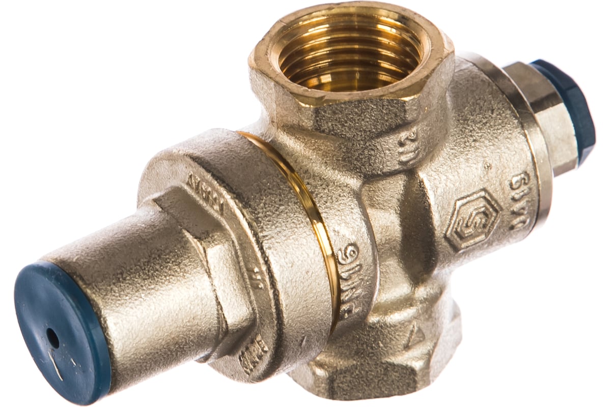Редуктор давления STOUT PN16, вн/вн, 1/2", с выходом под манометр SVS-1010-000015 RG008UB79DF16P