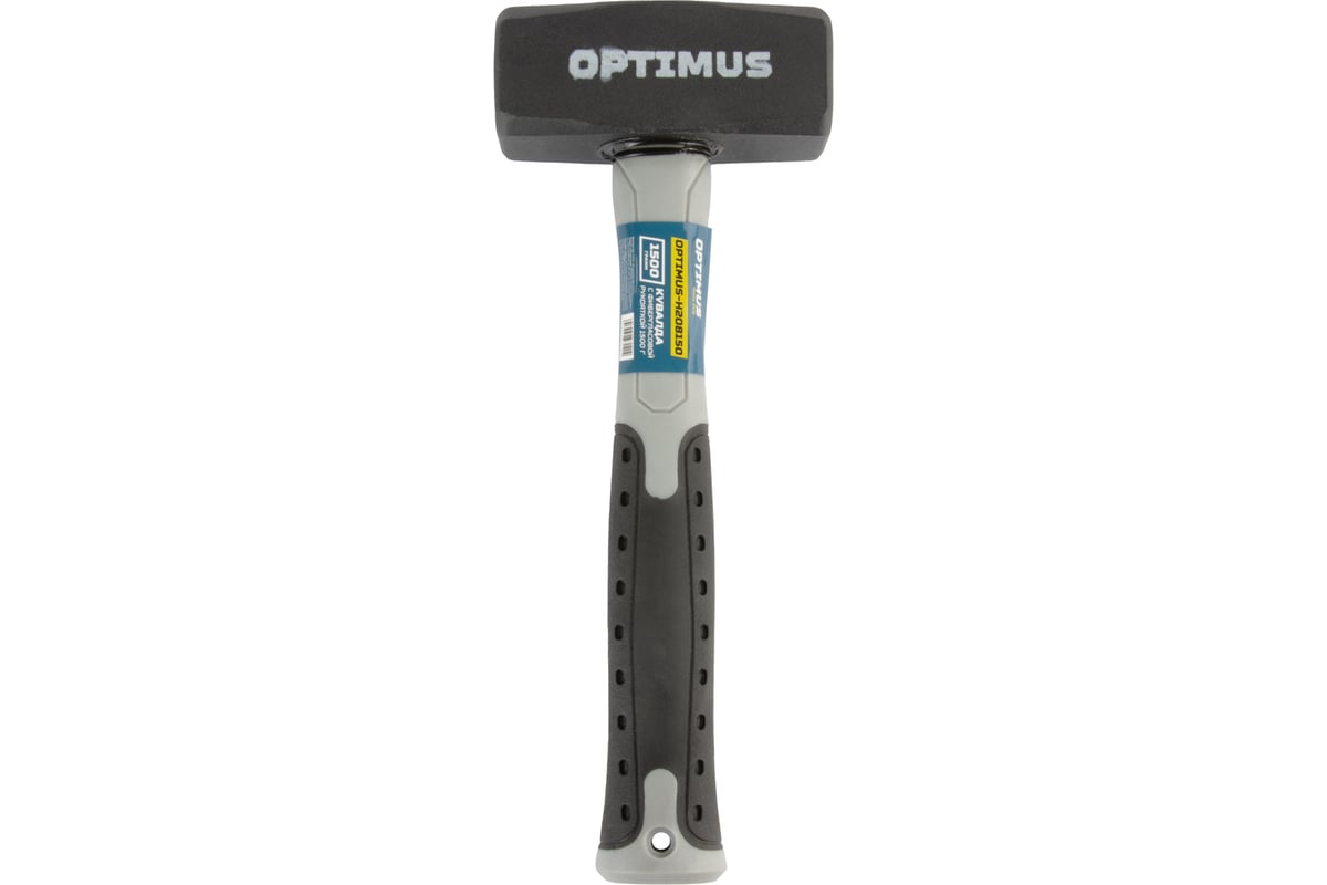 Кувалда Optimus с фибергласовой рукояткой, 1500 г OPTIMUS-H208150
