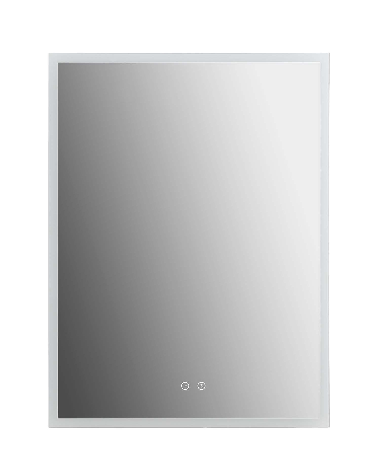 Зеркальный шкаф Aquatek 60x80 см с подсветкой, антипар, хром AQ7603B-MLC