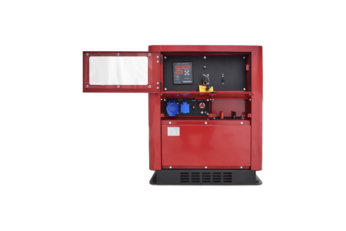 Дизельный электроагрегат REDVOLT 292fe, 12,0 квт, эл. старт, кожух, подготовка под ats EPD12000EAS