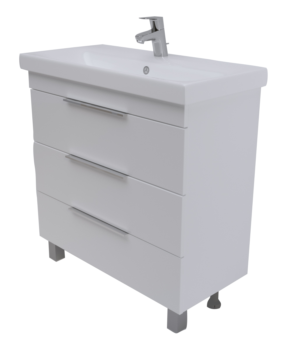 Тумба с раковиной 1MarKa Gaula 80 см