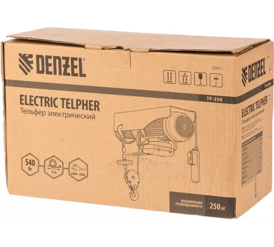 Электрический тельфер Denzel TF-250