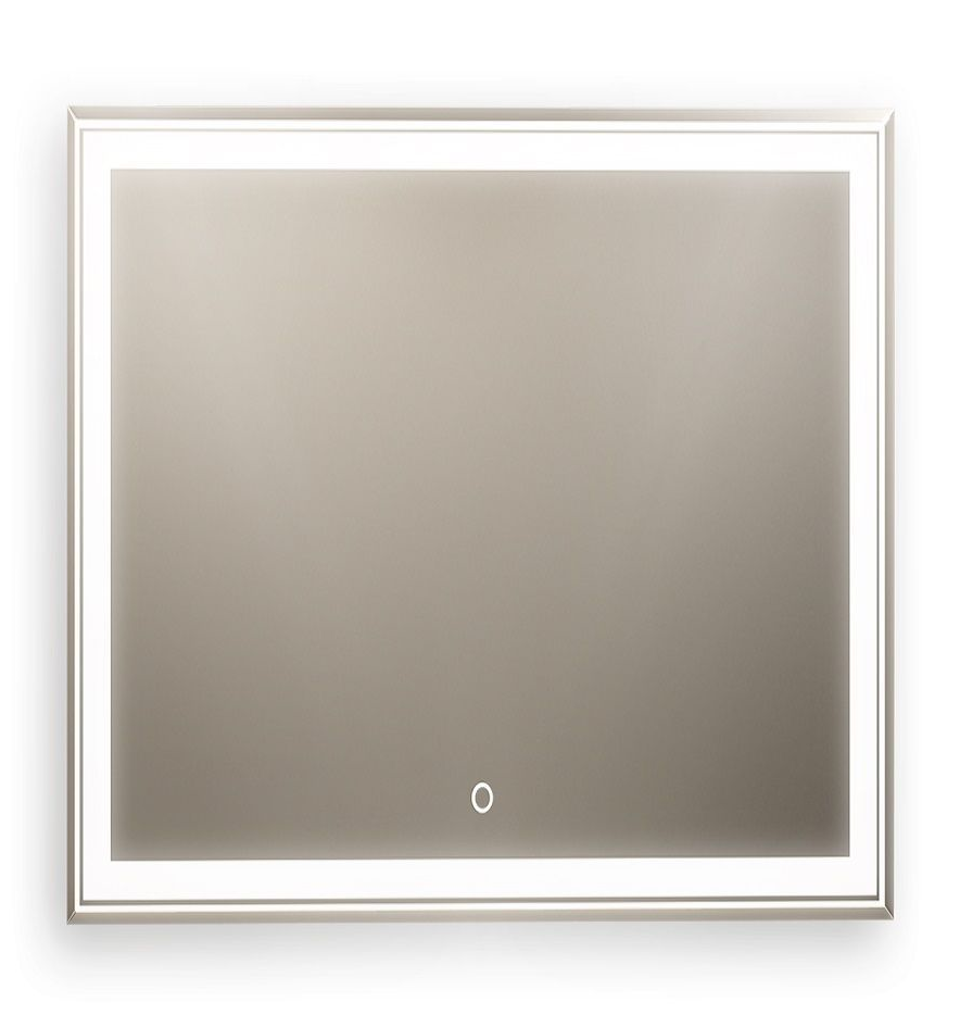 Зеркало Art&Max Zoe 80x80 см, с подсветкой