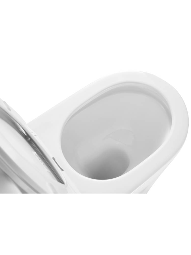 Унитаз-компакт Aquatek Оберон AQ1273H-00 высокий 70х37,5*89 см безободковый с микролифтом