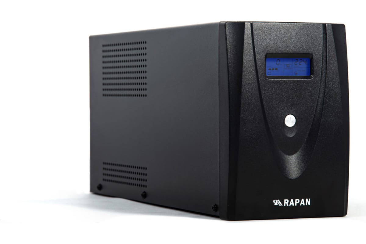 Интерактивный источник питания RAPAN -UPS 3000 220В 3000ВА/1800Вт меандр АКБ 4х7Ач 734