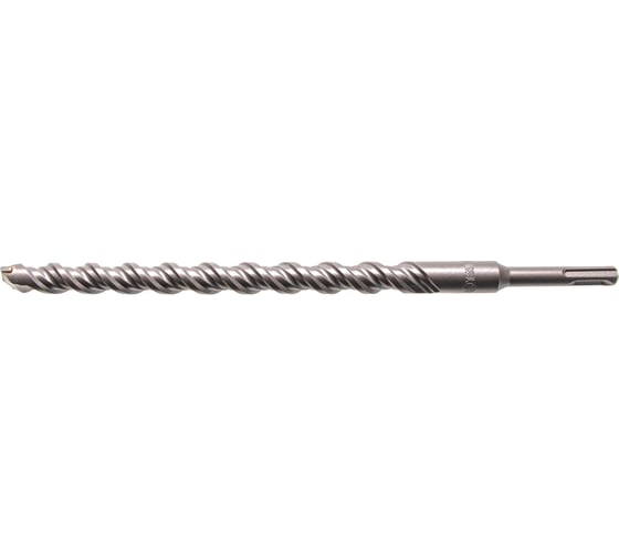 Бур по бетону, двойная спираль, Cobalt W-tip (18x310 мм; SDS PLUS) Denzel 705044
