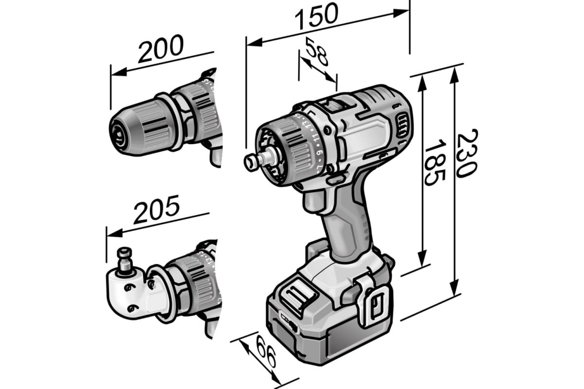 Беспроводная дрель-шуруповерт Flex DD 2G 10.8-EC/4.0 Set 462764