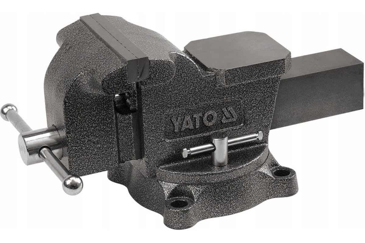 Слесарные поворотные тиски Yato 150 мм, 19 кг YT-65048