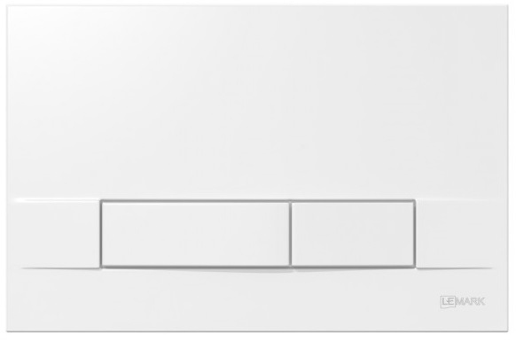 Кнопка смыва Lemark Bit 9804008 белый глянец