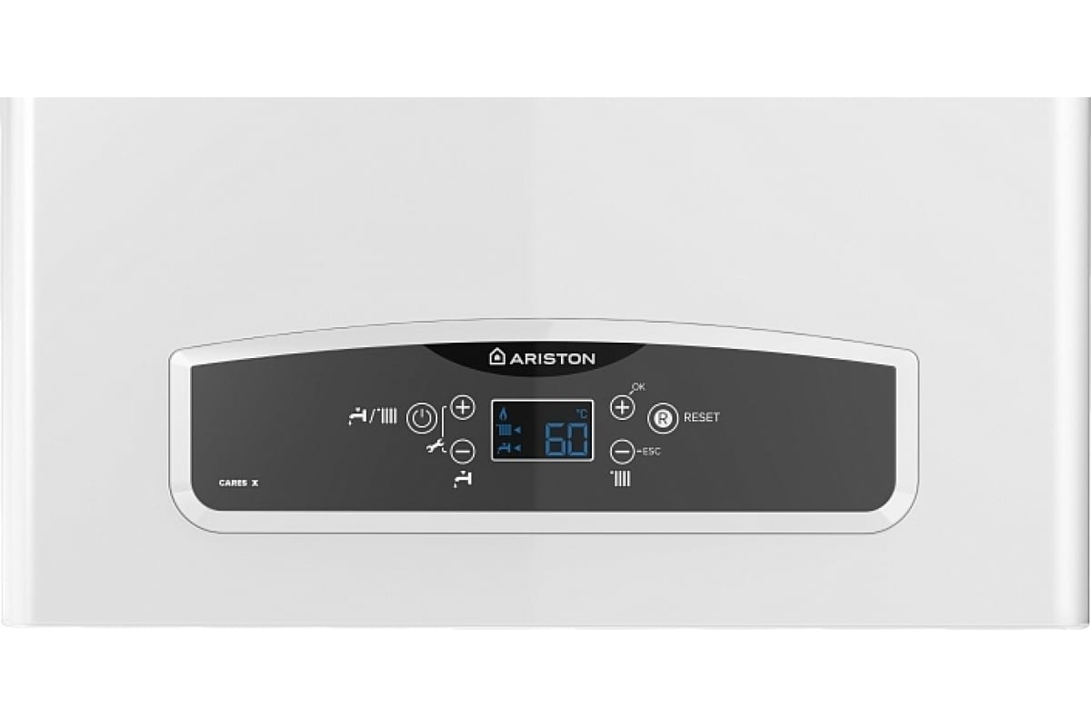 Настенный двухконтурный традиционный газовый котел Ariston CARES X 15 CF NG 3300889