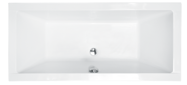 Акриловая ванна Besco Quadro 165x75 см