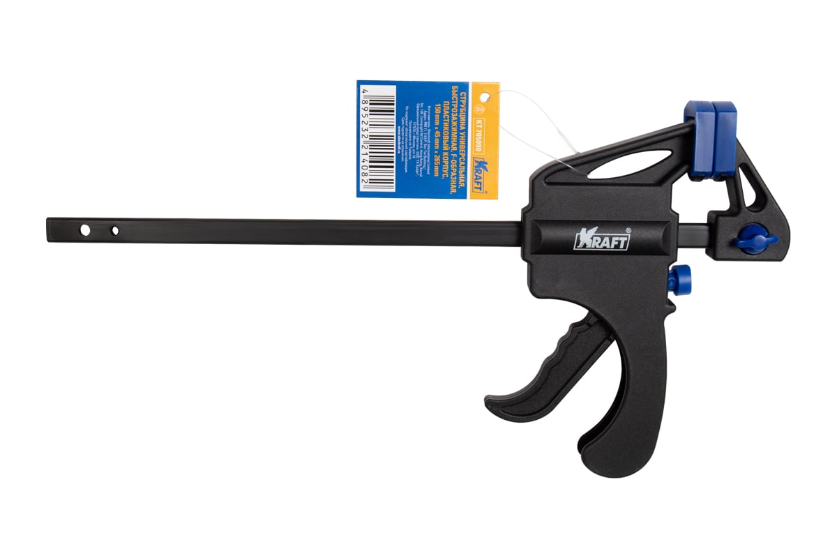 Струбцина Kraft F-образная, 150х45x265 мм KT 705090