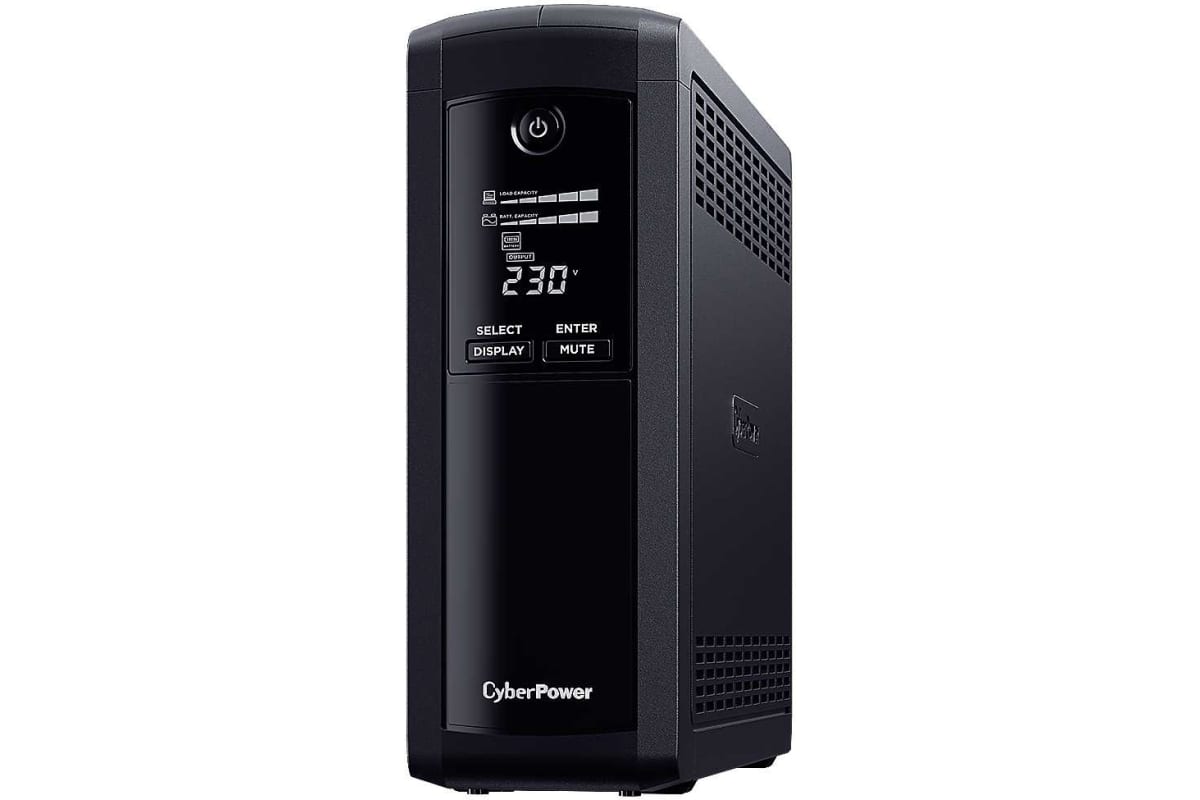 Источник бесперебойного питания Cyberpower Line-Interactive VP1600EILCD 1600VA/960W USB/RS-232/RJ11/45 4 + 4 IEC С13 VP1600EILCD